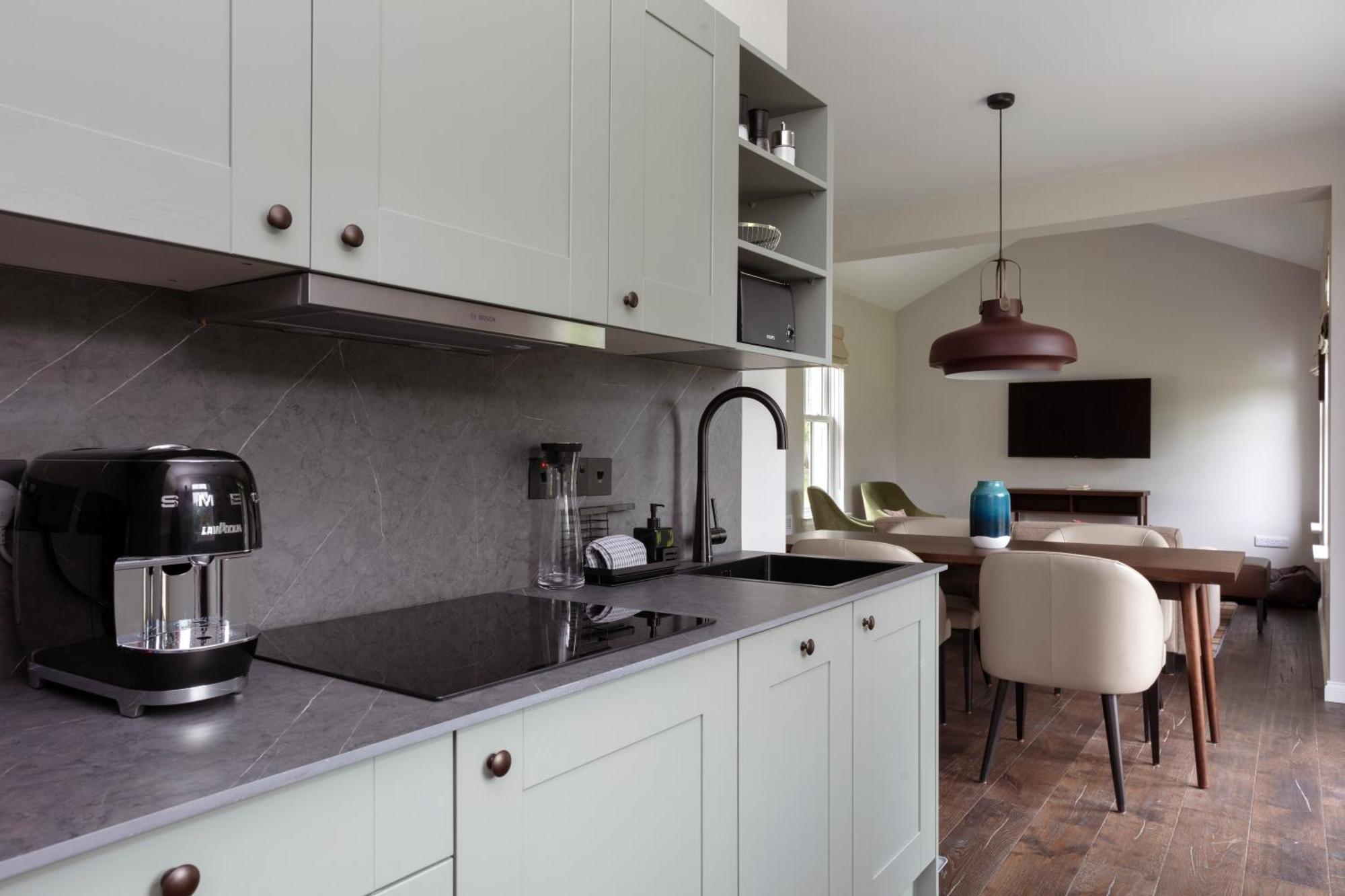 Schloss Roxburghe, Part Of Destination By Hyatt Luaran gambar A kitchen with a single-control tap