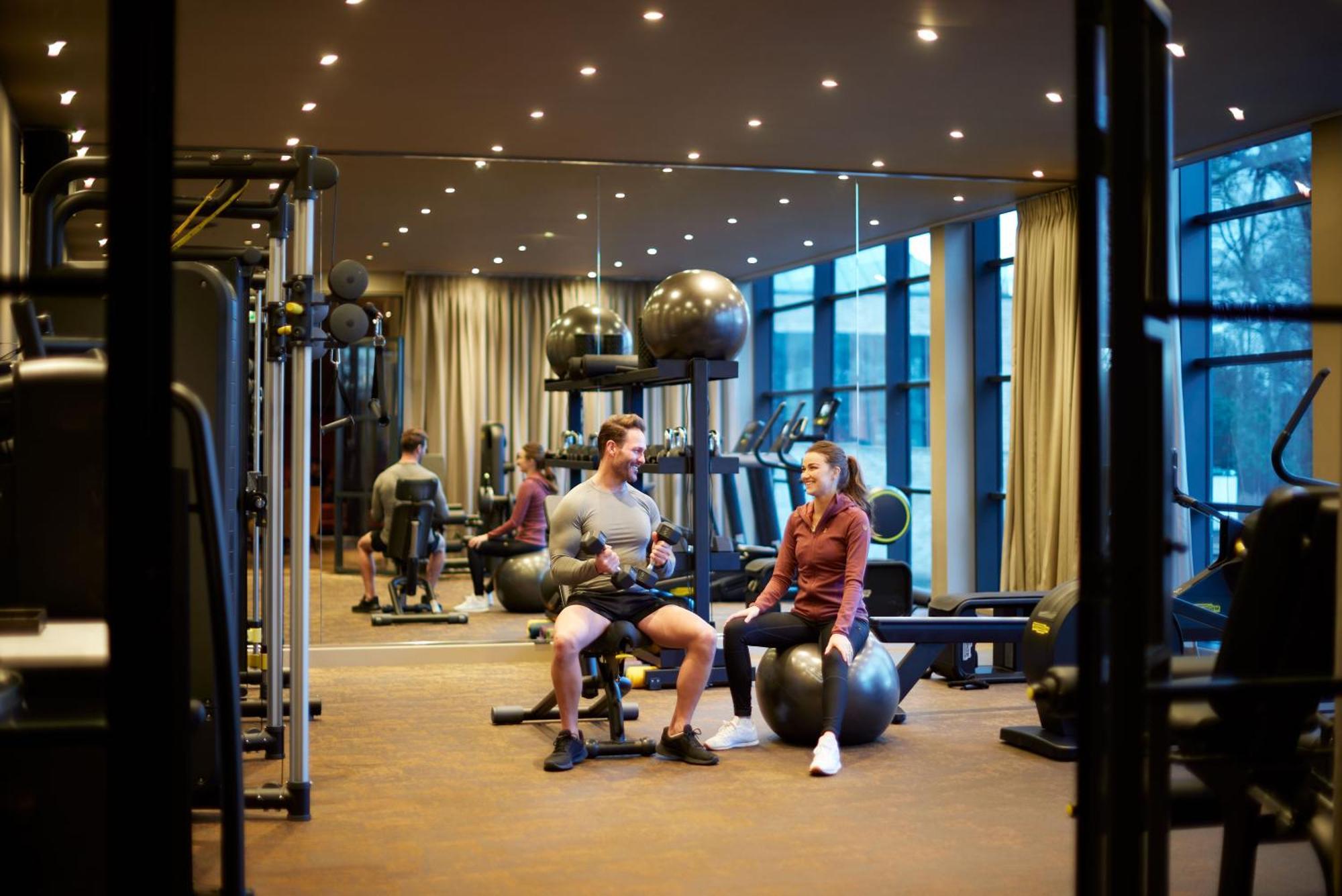 Schloss Roxburghe, Part Of Destination By Hyatt Luaran gambar The gym at the hotel